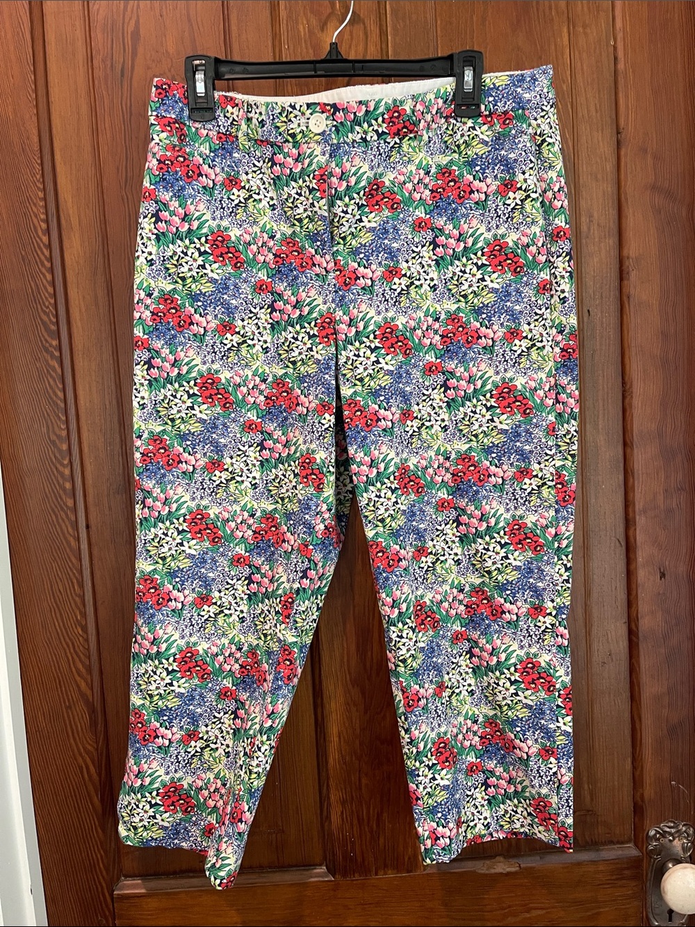 Talbots Floral Capris